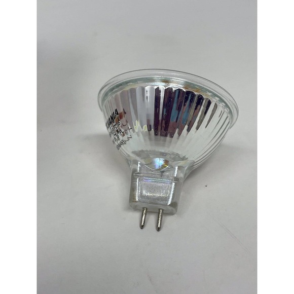 one NEW Sylvania 50MR16/IR/FL35/C 12V 50W Flood 54173 EXN Halogen 2-Pin MR16 - Picture 9 of 10